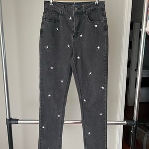 Size 3/26 Boutique Star Mom Jeans